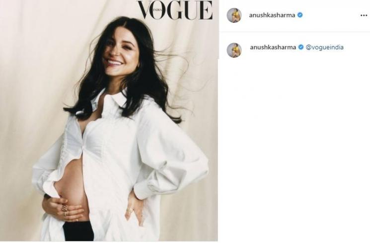 Potret Seleb Bollywood Pamer Baby Bump (Instagram/@anushkasharma)