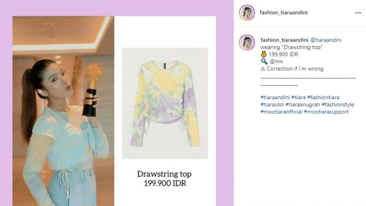 Potret OOTD Tiara Andini (Instagram/@tiaraandini/@fashion_tiaraandini)