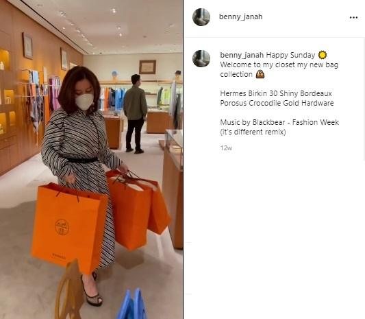 Gaya mewah asisten pribadi Hotman Paris (Instagram/@benny_janah)
