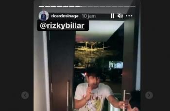 Potret Ulang Tahun Rizky Billar (instagram/@ricardosinaga)
