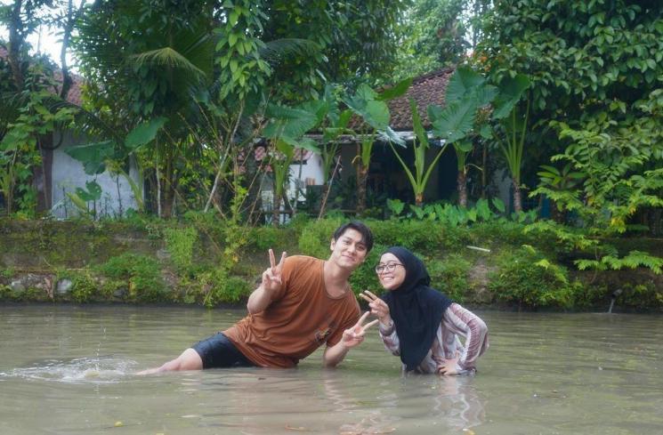 Rizky Billar dan Lesti Kejora. (Instagram/@rizkybillar)