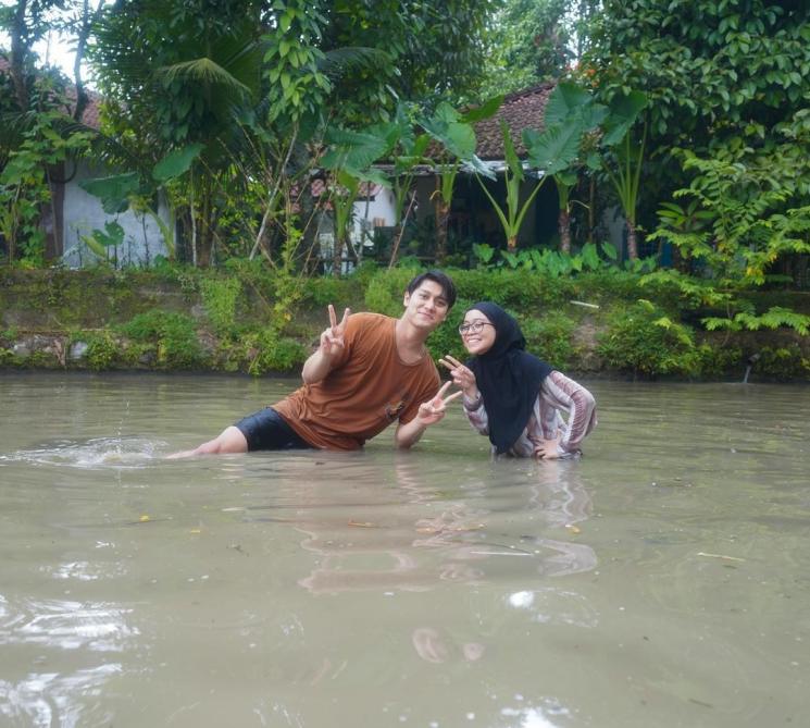 Rizky Billar dan Lesti Kejora. (Instagram/@rizkybillar)
