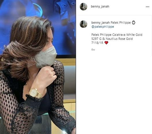 Gaya mewah asisten pribadi Hotman Paris (Instagram/@benny_janah)