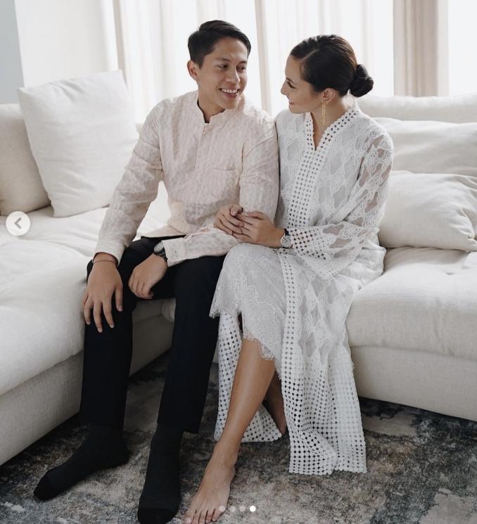 Gaya Pevita Pearce ke nikahan adik Arsyah (Instagram/@pevpearce)