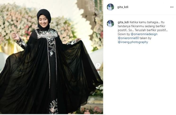 Potret terbaru Gita KDI (Instagram/@gita_kdi)