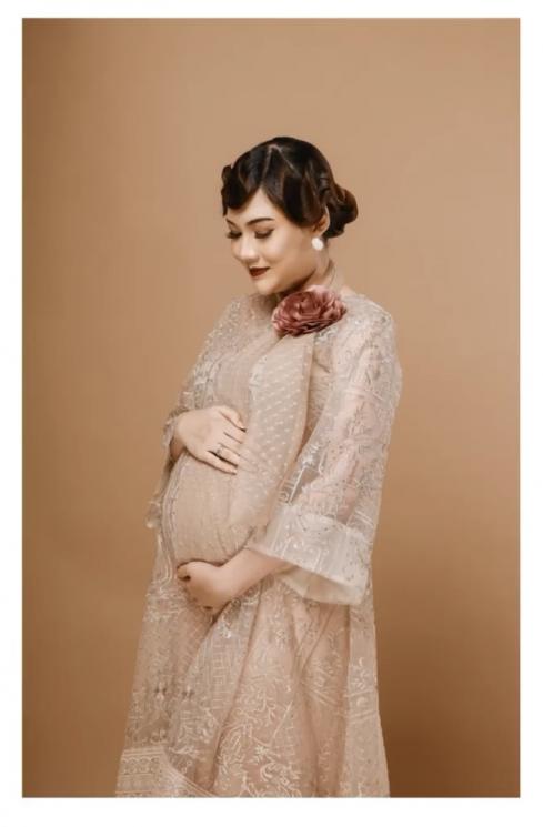 Potret maternity Nella Kharisma (Instagram/@faralljibrill)