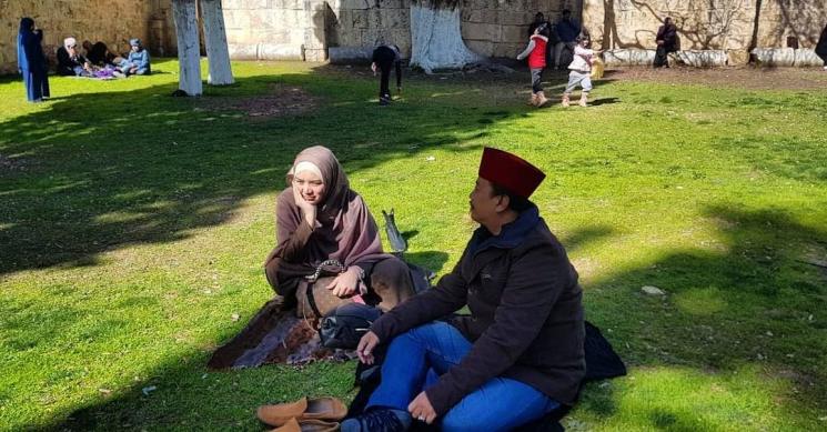 Potret Kemesraan Opick Dan Bebi Silvana. (Instagram/bebi.silvana)