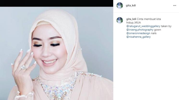 Potret terbaru Gita KDI (Instagram/@gita_kdi)