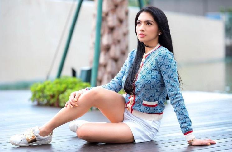 Potret Angel Karamoy Pamer Body Goals (Instagram/@realangelkaramoy)
