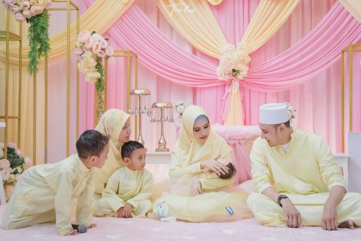 Momen Akikah Anak Pertama Seleb. (Instagram/kartikaputriworld)