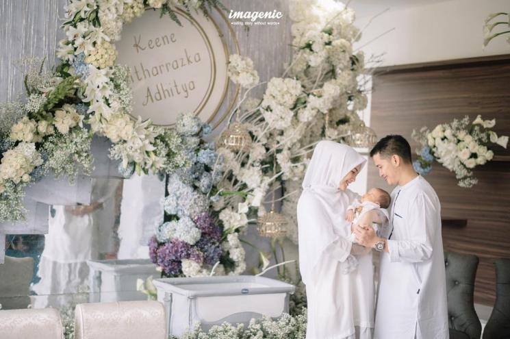 Momen Akikah Anak Pertama Seleb. (Instagram/citraciki)