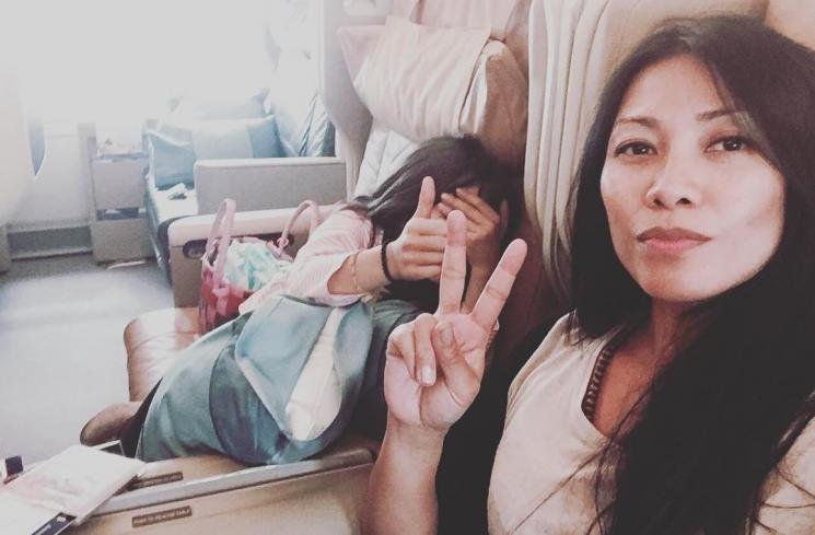 Potret Anggun C Sasmi dan putrinya (Instagram/@anggun_cipta)