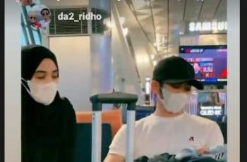 Momen Rizki DA dan Nadya Mustika ke Medan (Instagram/@nadyamustikarahayu)