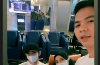 Momen Rizki DA dan Nadya Mustika ke Medan (Instagram/@nadyamustikarahayu)