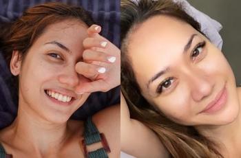 9 Artis Tanpa Makeup: Pasang Ekspresi Jelek hingga Pamer Muka Bantal