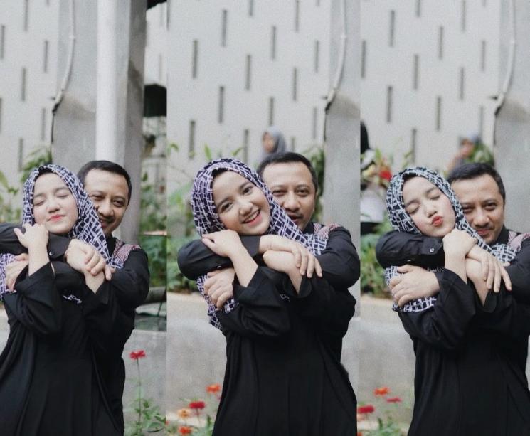 Potret Ustaz Yusuf Mansur dan Anak. (Instagram/wirda_mansur)