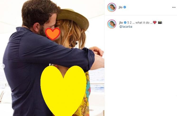 Jennifer Lopez dan Ben Affleck (Instagram/@jlo)