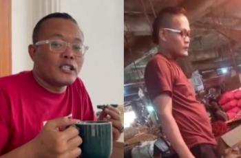 Viral Pria di Pasar Mirip Banget Sule: KW Super!