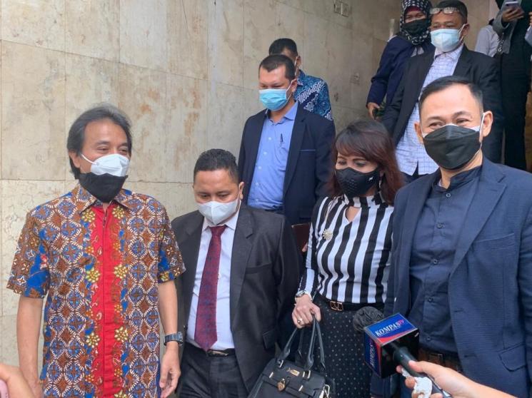 Roy Suryo dan Lucky Alamsyah damai. (MataMata.com/Yuliani)