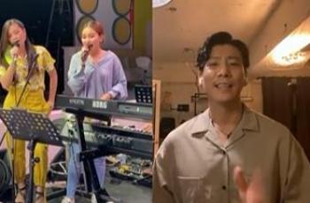 Nyanyi OST Boys Before Flowers, Ayu Ting Ting Di-Notice Min Chul T-Max