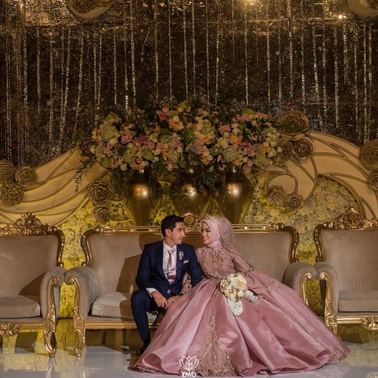 Pernikahan Medina Zein dan Lukman Azhari (Instagram)