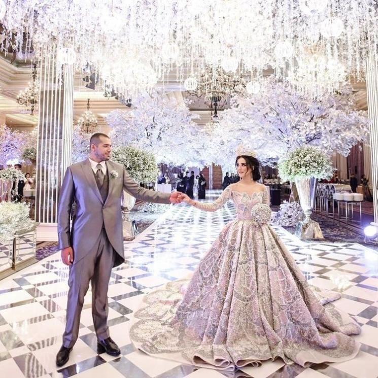 Pernikahan Tasya Farasya dan Ahmad Assegaf (Instagram)