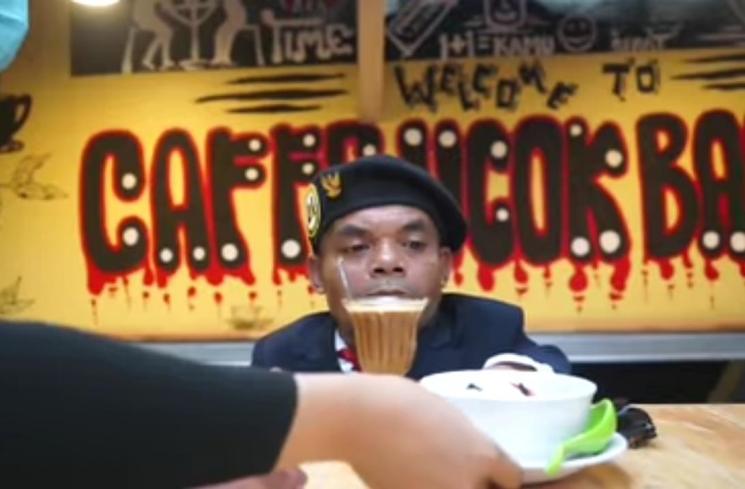 Potret Kafe Ucok Baba. (YouTube/Ucok Baba Official)