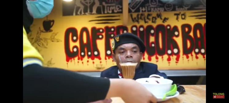 Potret Kafe Ucok Baba. (YouTube/Ucok Baba Official)