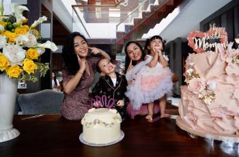 5 Momen Ulang Tahun Ibunda Rachel Vennya, Kue Ultah Raksasa Bikin Salfok