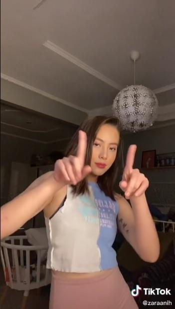 Adhisty Zara. (TikTok)