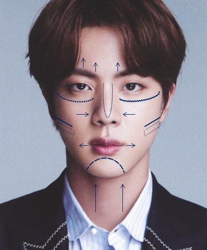 Potret Jin BTS