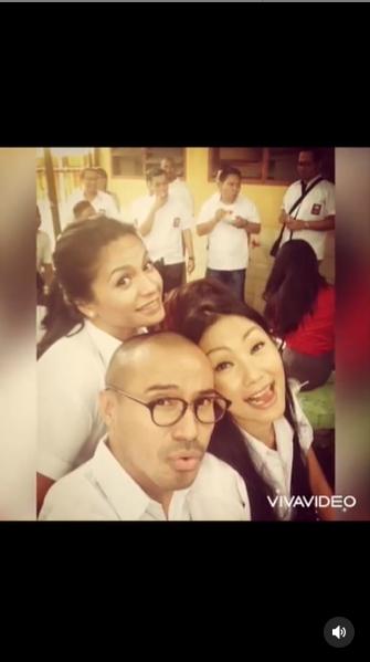 Kalina Ocktaranny unggah foto saat mengikuti reuni SMA. (Instagram/kalinaocktaranny)