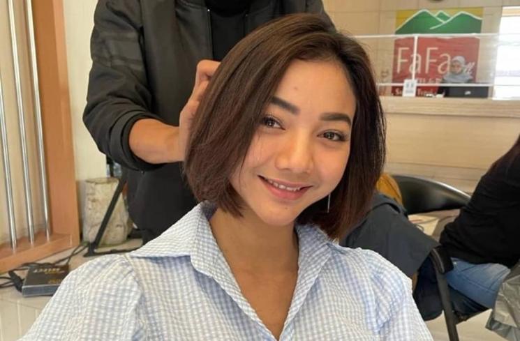Potret Glenca Chysara Rambut Pendek. (Instagram/dianaphilip_8182)