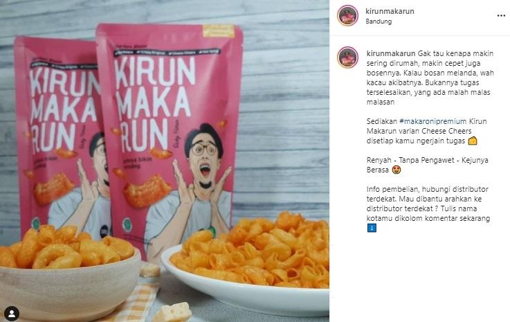 Makanan Ringan yang Lagi Booming Punya Artis. (Instagram)