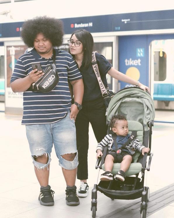 Potret istri Babe Cabita (Instagram/@fatiyw)
