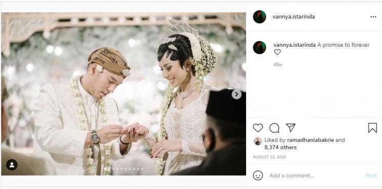 Potret Vannya Istarinda Pamer Baby Bump (Instagram/@vannya.istarinda)