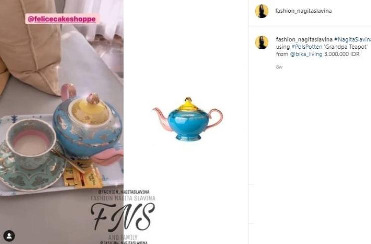 Peralatan Dapur Nagita Slavina. (Instagram/@fashion_nagitaslavina)