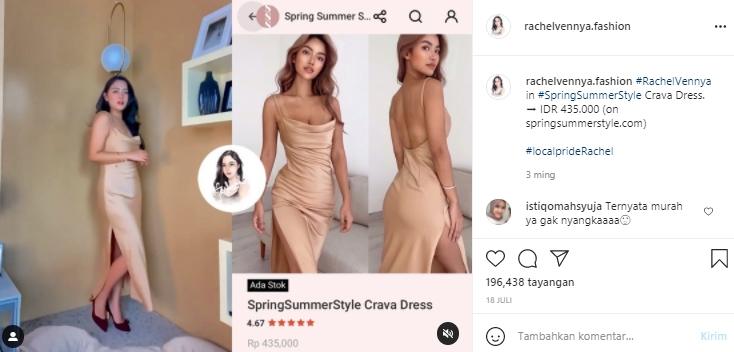 Fashion Rachel Vennya (Instagram.com)