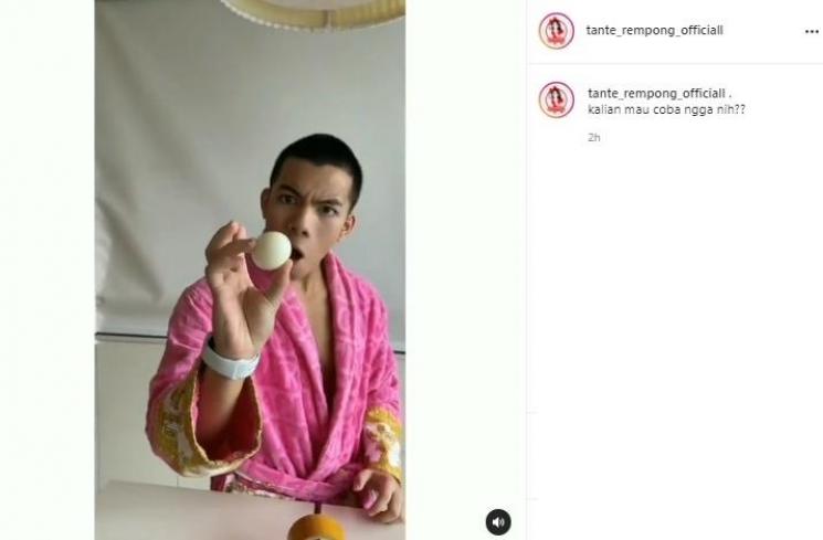 Saaih Halilintar. (Instagram/@saaihalilintar)