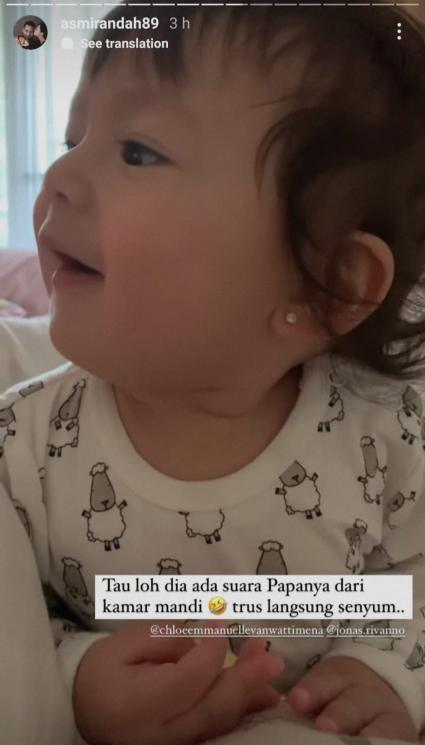Baby Chloe (Instagram/@asmirandah89)