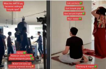 Viral Artis FTV Rajin Ibadah tapi Kerap Dapat Peran Antagonis, Siapa Tuh?