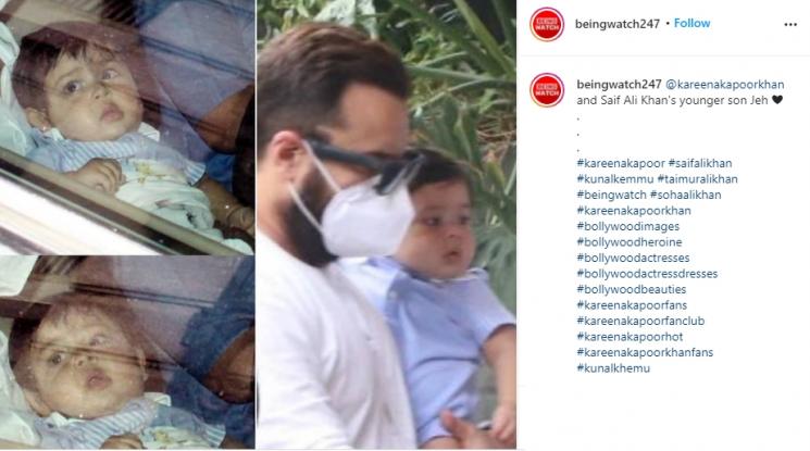 Potret anak kedua Kareena Kapoor viral (Instagram/@beingwatch247)