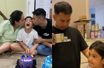 9 Potret Ulang Tahun Rafathar Ke-6: Bertabur Kado Mahal hingga Segepok Uang Dolar