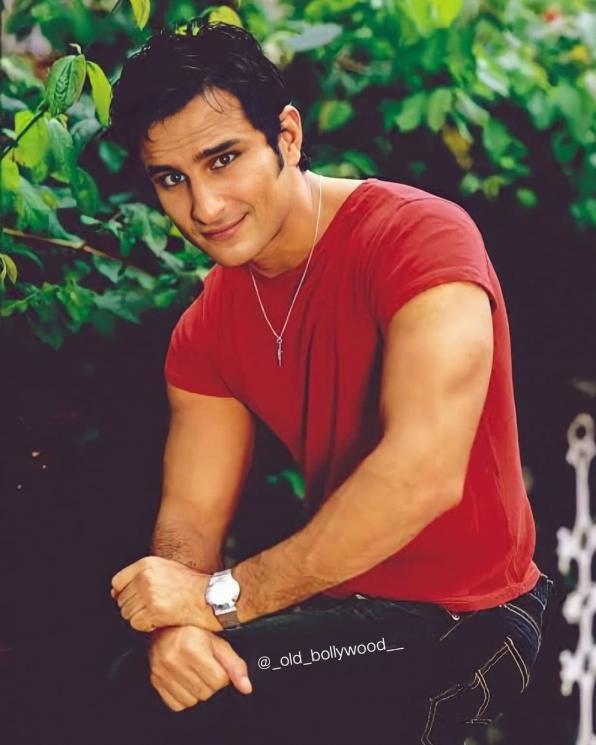 Transformasi Saif Ali Khan (Instagram/@_old_bollywood__)
