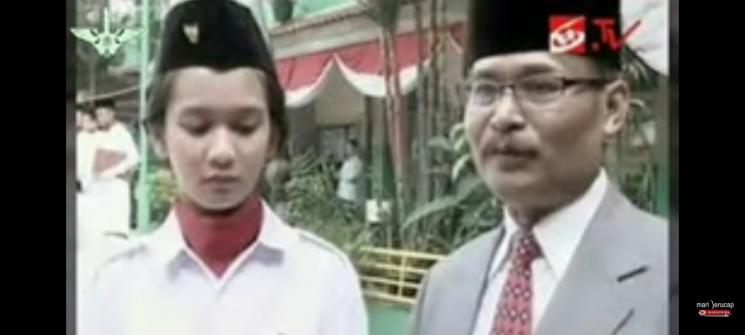 Potret Seleb Jadi Paskibraka. (YouTube/Mari Berucap)