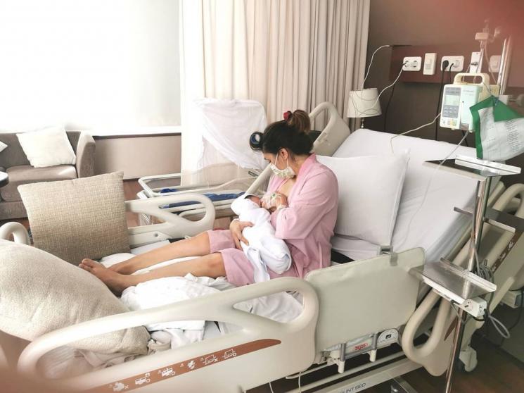 Potret Baby Margaretha Momong Anak (Instagram/@babymargaretha1)