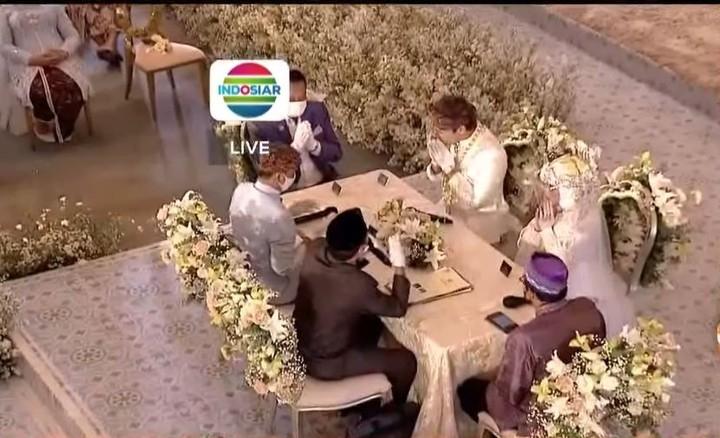 Pernikahan Rizky Billar dan Lesti Kejora (Instagram/@indosiar)