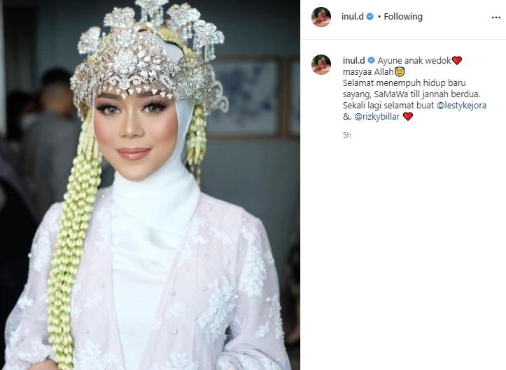 Lesti Kejora. (Instagram/@inul.d)