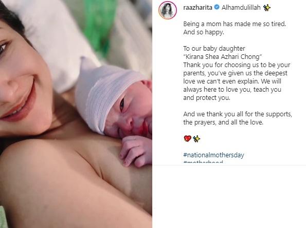 Potret Anak Bungsu Rahma Azhari (Instagram/@raazharita)