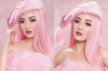 8 Pemotretan Natasha Wilona Serba Pink, Cantik Banget Kayak Barbie!